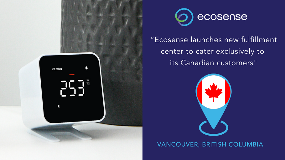 Ecosense Opens Fulfillment Center in Vancouver, British Columbia to Better Serve its Canadian Customers