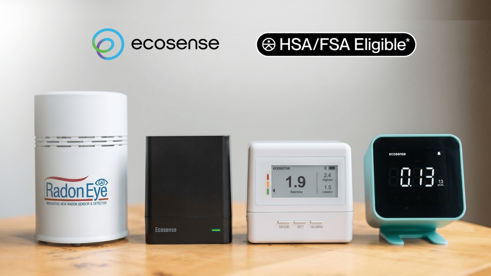 Ecosense Consumer Radon Monitoring Products Now Eligible for FSA and HSA Spending