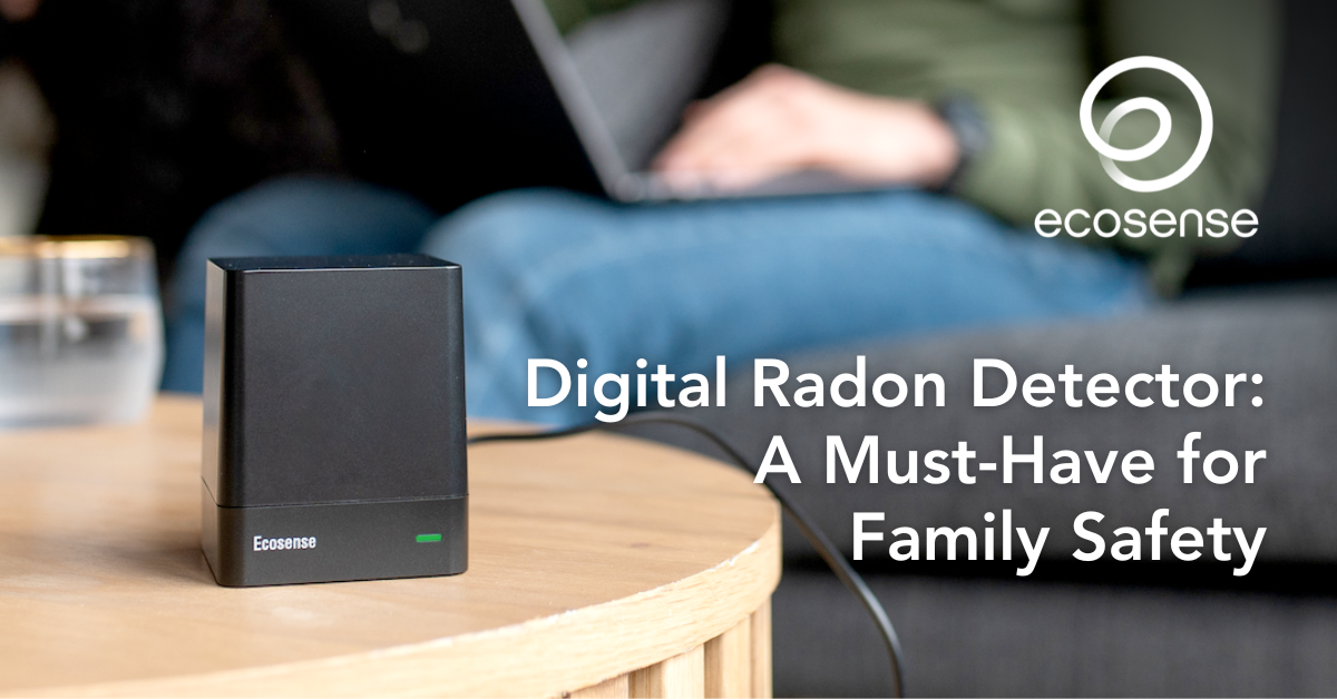 Best Digital Electronic Radon Detector Device | Ecosense