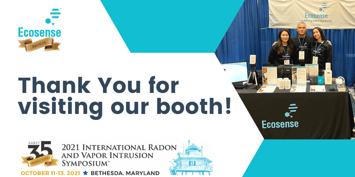 Ecosense at the AARST 2021 International Radon and Vapor Intrusion Symposium