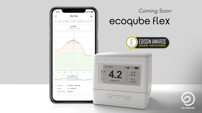 Ecosense Unveils EcoQube Flex™: A New Era in Truly Portable, Battery-Powered Continuous Radon Monitoring