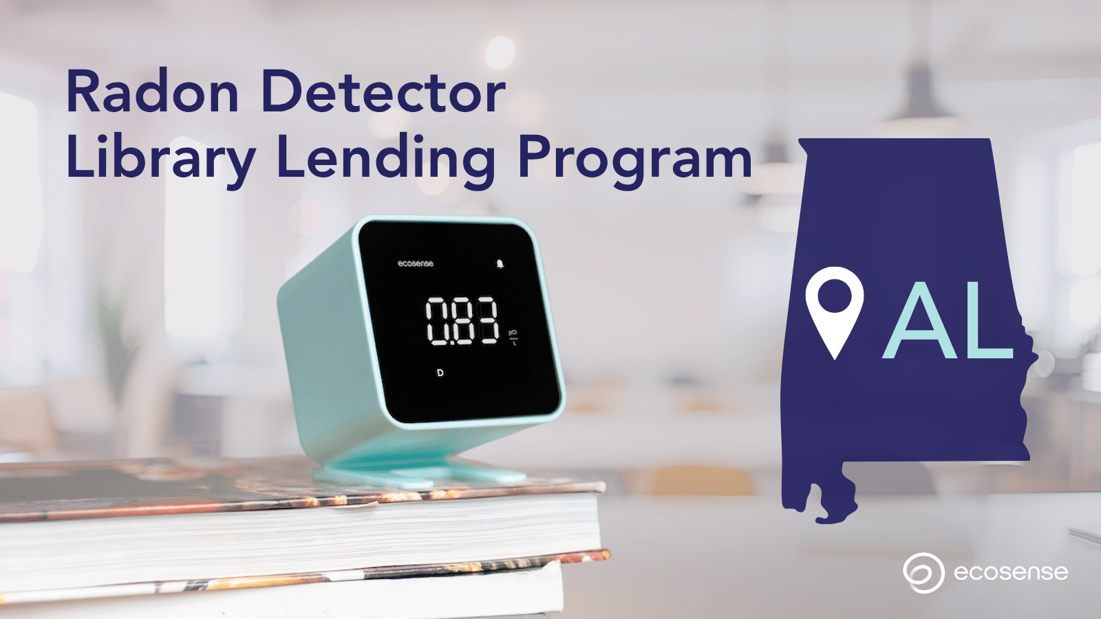 Ecosense Expands Library Lending Program to Alabama