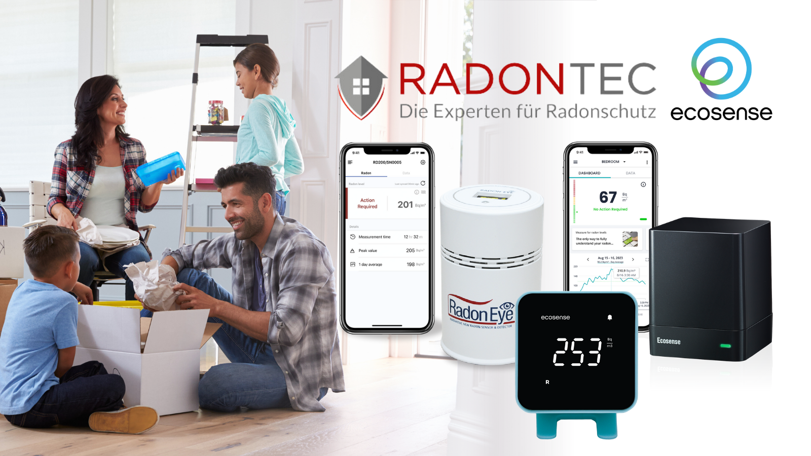 Ecosense and RadonTec To Bring Innovative Radon Detection and Monitoring Solutions across Europe
