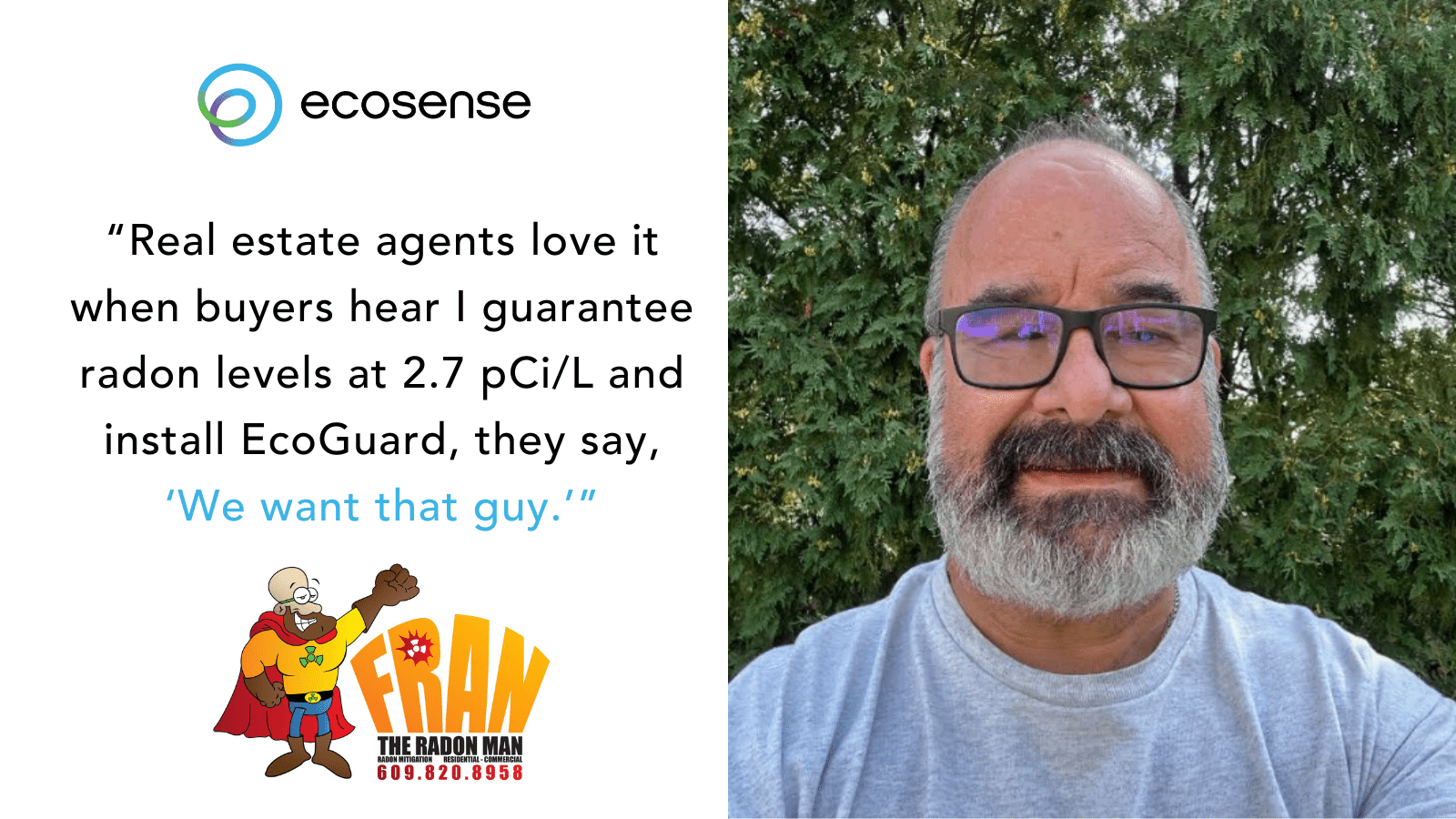 EcoGuard in Action: How Fran the Radon Man Deployed 150 Monitors in 6 Months
