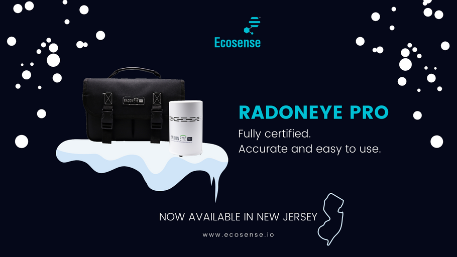 RadonEye Pro est maintenant disponible dans le New Jersey ! 