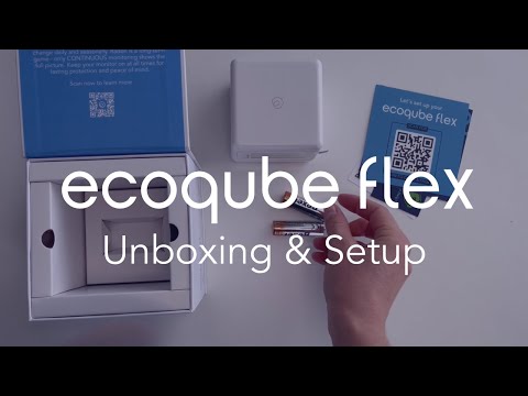 Ecoqube flex unboxing & setup