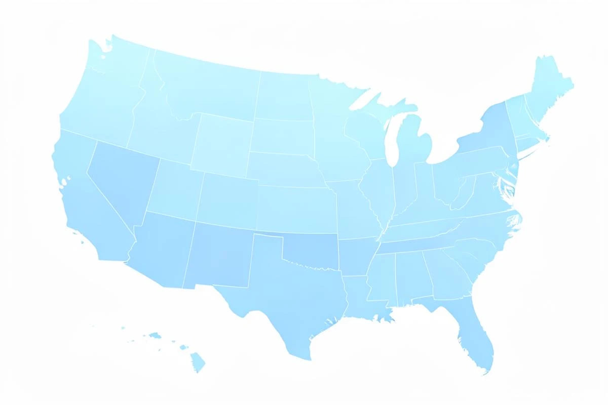 Map of the United States